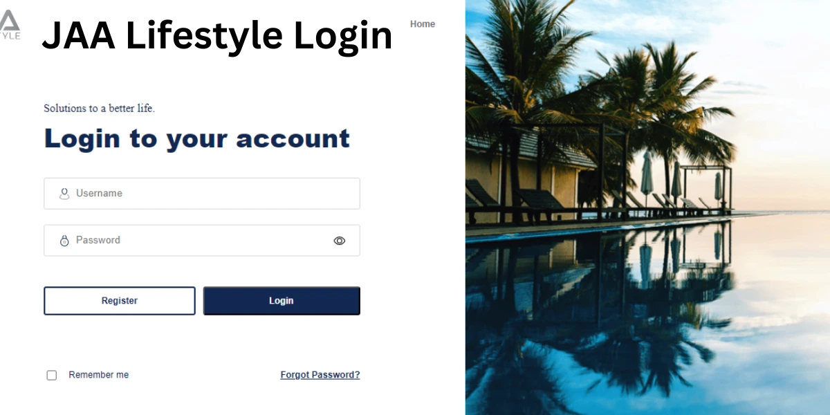 JAA Lifestyle Login