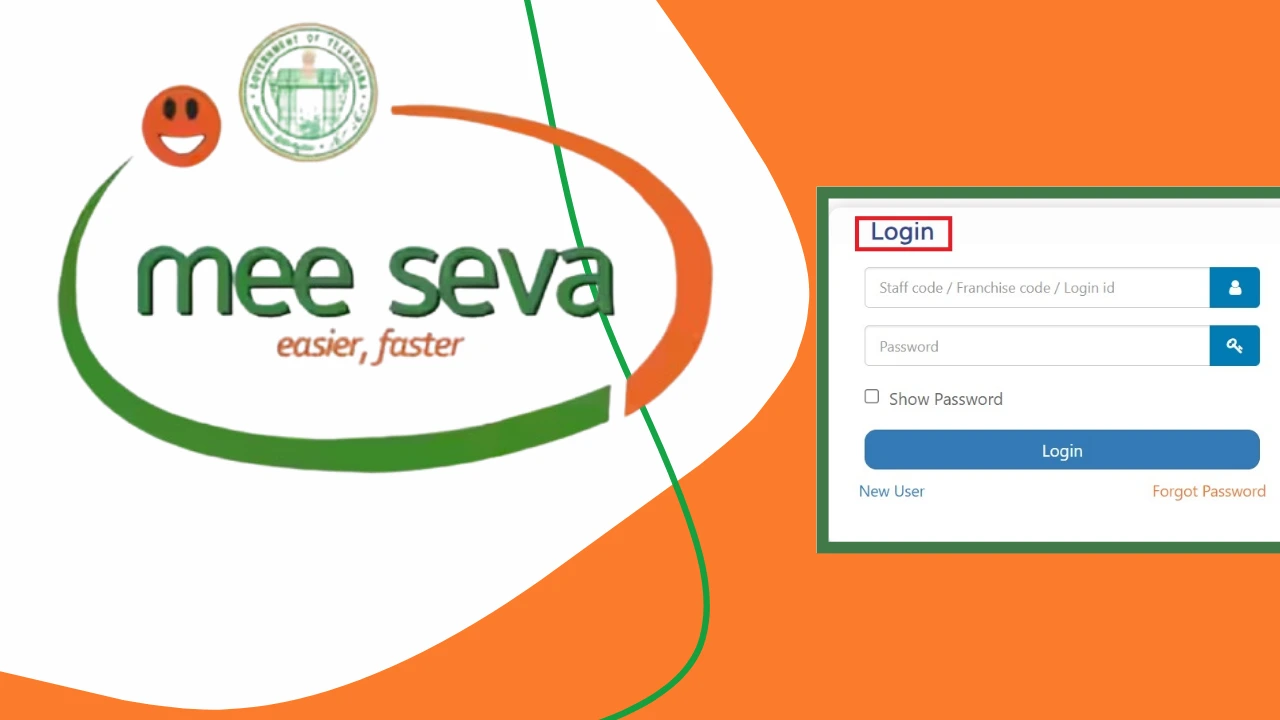 MeeSeva 2.0 Login