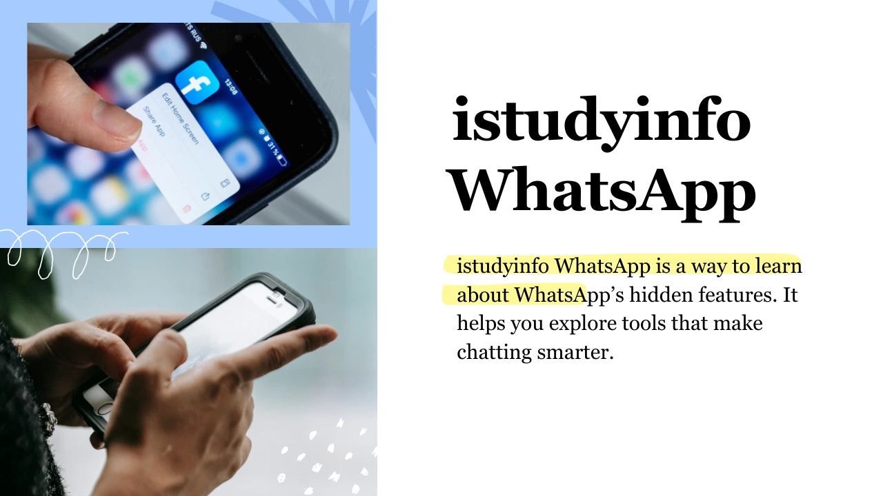 istudyinfo WhatsApp